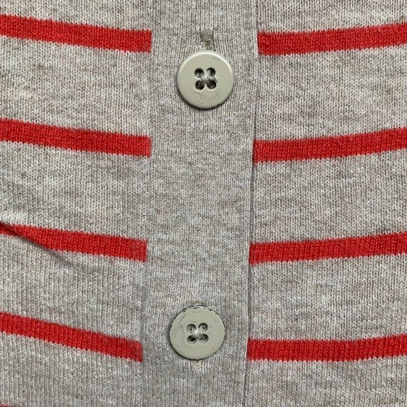Banana Republic Orange Stripe Sweater S - Picture 3 of 5